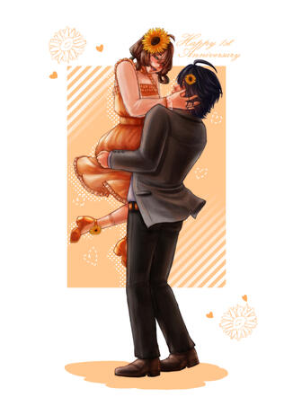 Full Render Two Character Yumeship Commission