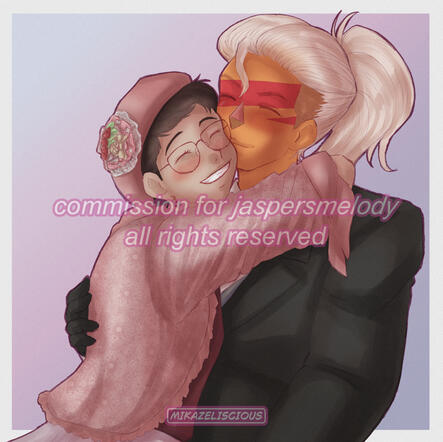 Halfbody Coloured Sketch Yumeship Commission