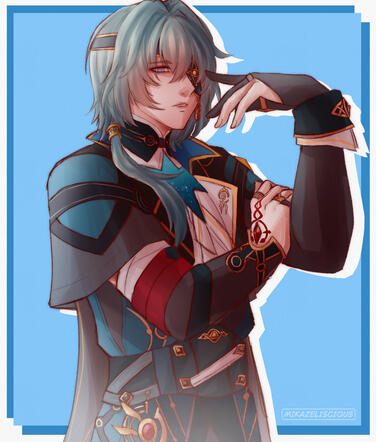 Coloured Sketch Style Haflbody Anaxagoras