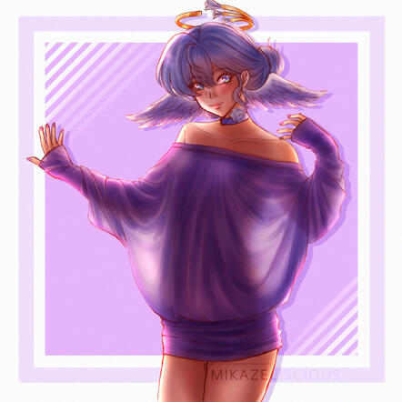 Coloured Sketch Robin from Honkai Star Rail